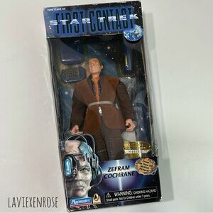 🆕 1996 Star Trek First Contact Zefram Cochrane Figure